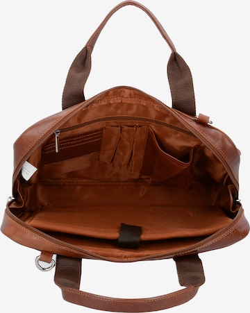 Dermata Document Bag in Brown