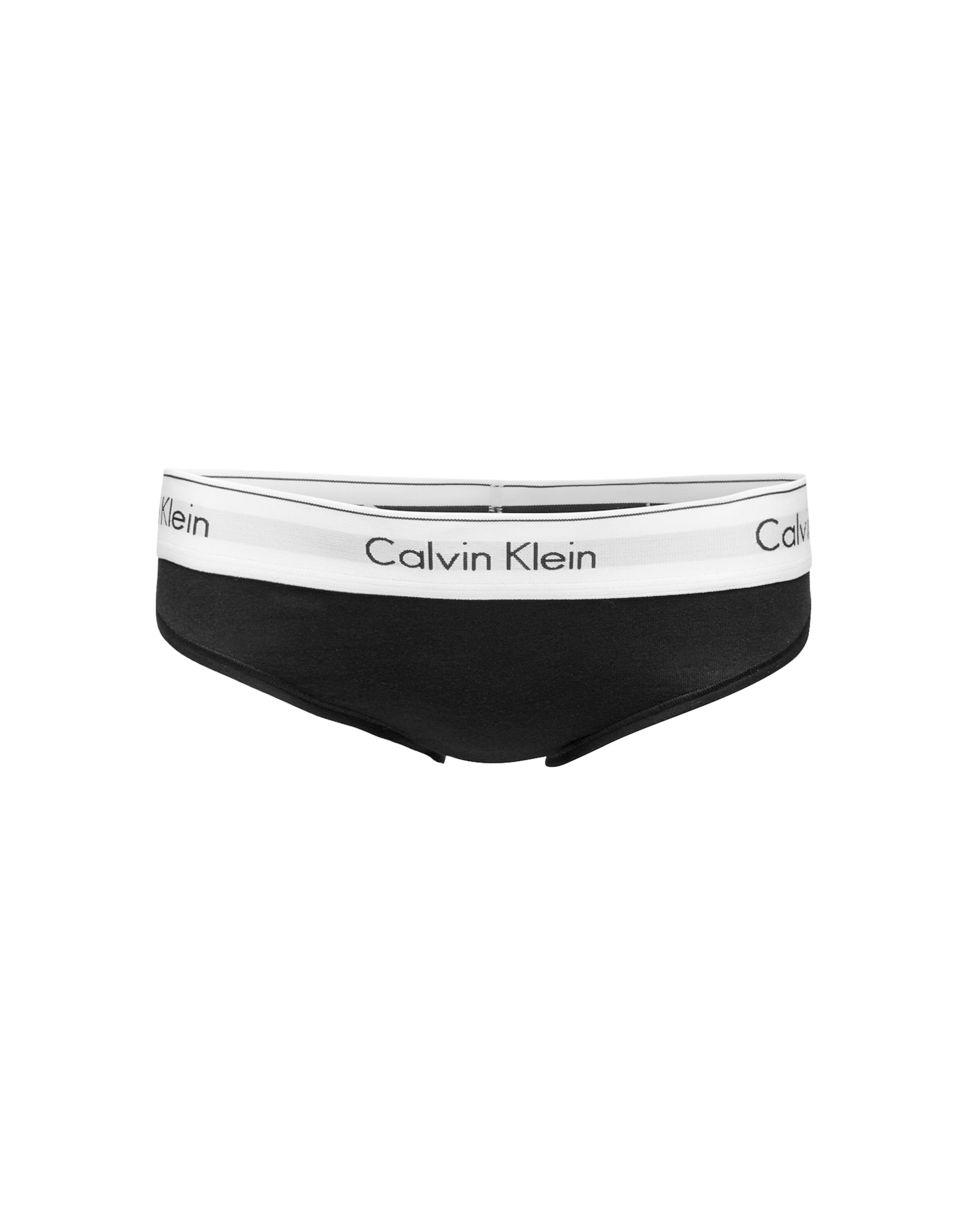 Calvin Klein Underwear - Braga en negro: frente