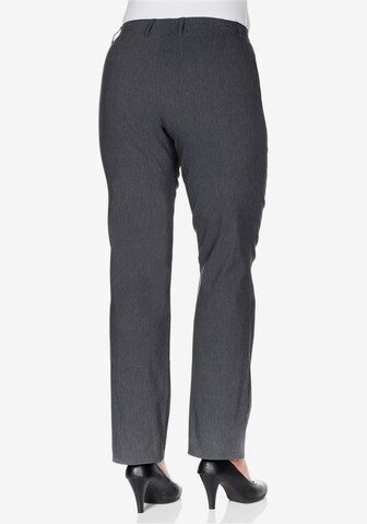 SHEEGO Slimfit Broek in Grijs