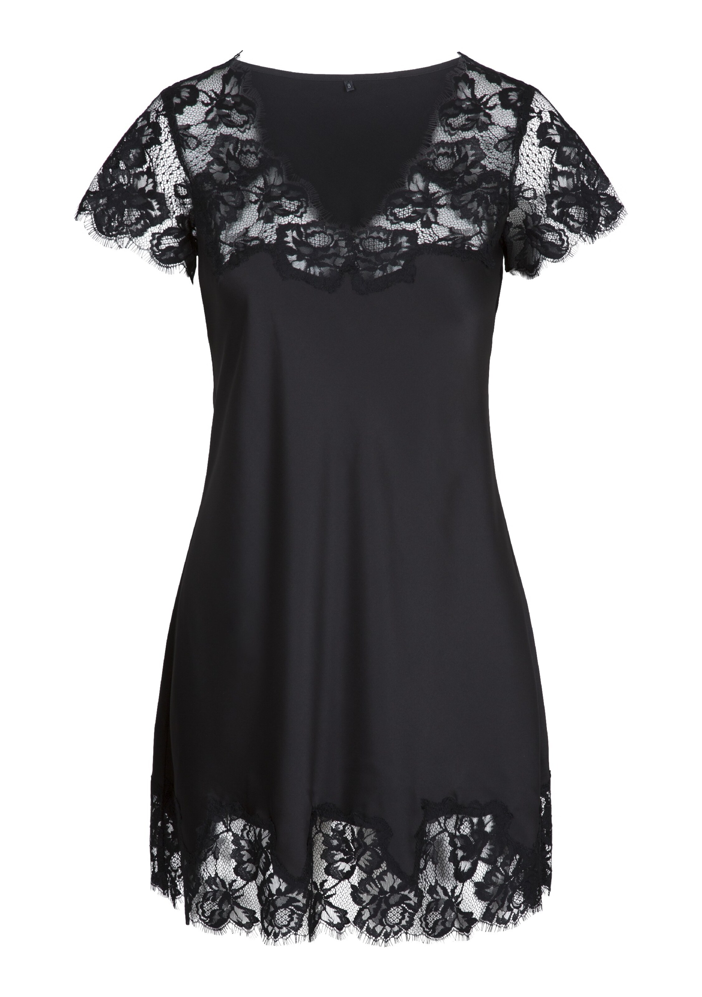 LingaDore - Nachthemd 'ADVENTURE' in de kleur Zwart