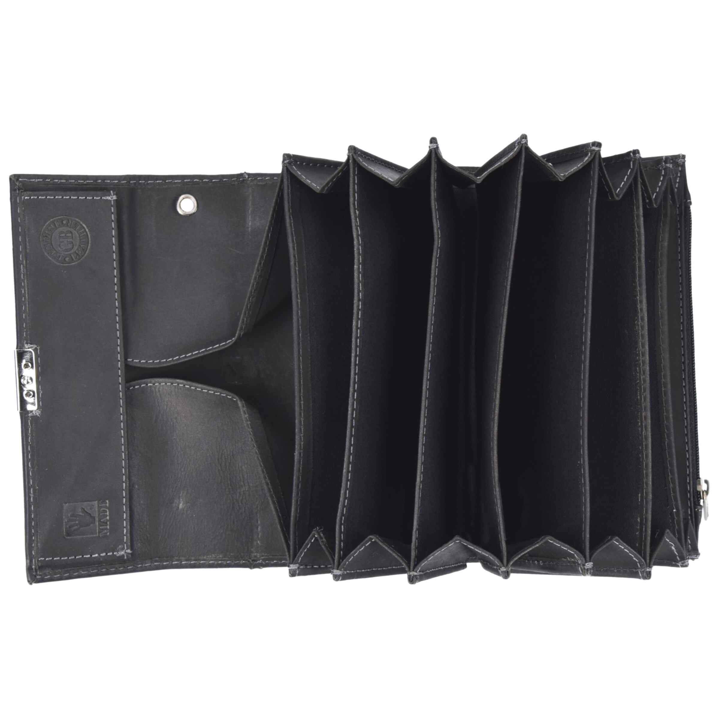 GREENBURRY Portemonnee in Zwart