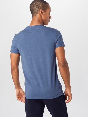 TOMMY HILFIGER Slim Fit T-Shirt in Blau