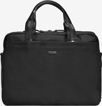 bugatti Document Bag 'Contratempo' in Black: front