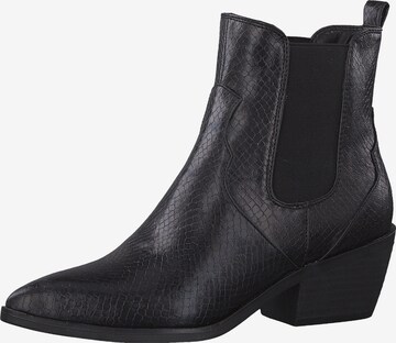 s.Oliver Chelsea Boots in Schwarz: predná strana