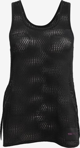 YOGISTAR.COM Sports Top 'Roma' in Black: front