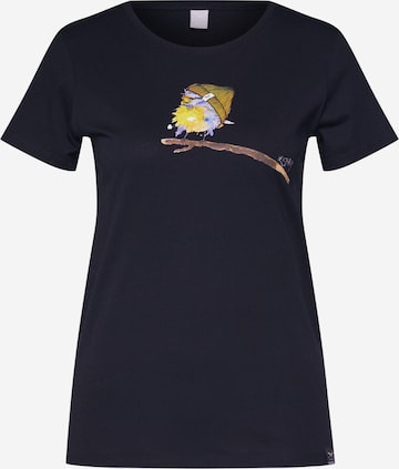 Iriedaily T-shirt 'It Birdy' i svart: framsida