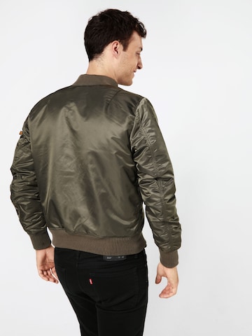 Veste mi-saison ALPHA INDUSTRIES en vert