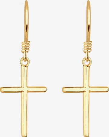 ELLI Earrings 'Kreuz' in Gold
