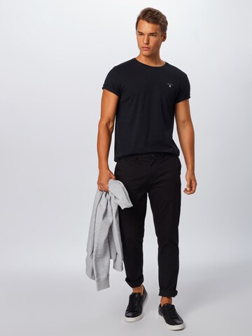 GANT T-Shirt in Schwarz