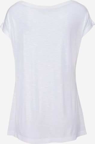 LASCANA Shirt in White