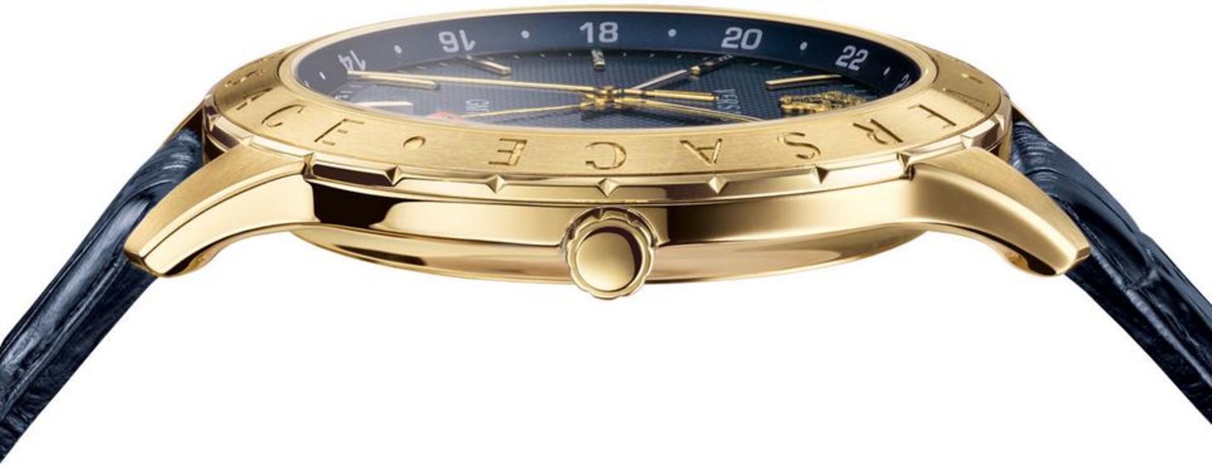 VERSACE Analoguhr 'Univers' in Blau