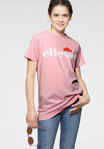 ELLESSE Shirt 'Jena' in Pink: front