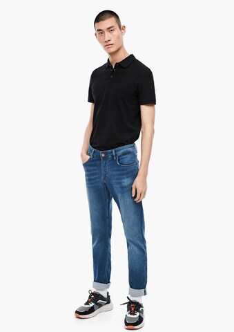 QS Regular Jeans in Blau