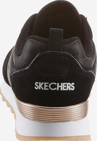 Sneaker low 'Goldn gurl' de la SKECHERS pe negru