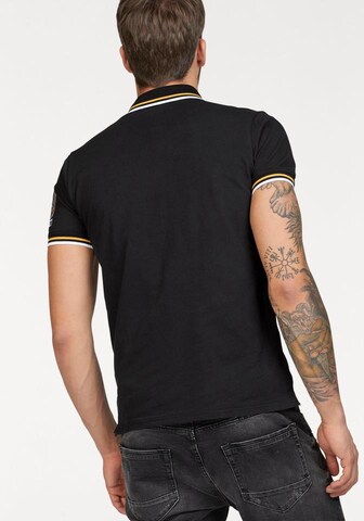 Bruno Banani Poloshirt in Schwarz