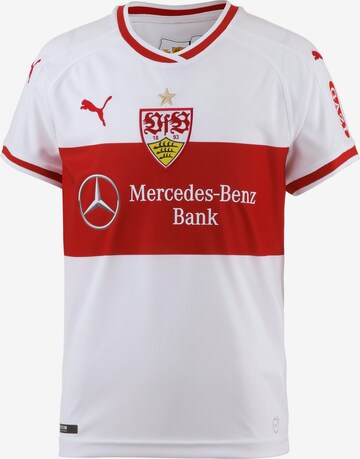 PUMA VfB Stuttgart 18/19 Heim Fußballtrikot in Rot: predná strana