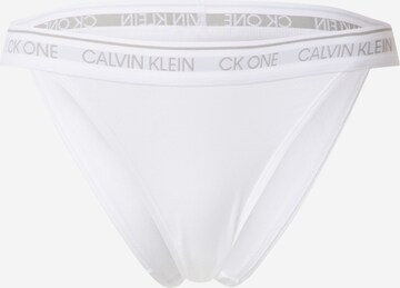 balta Calvin Klein Underwear Moteriškos kelnaitės: priekis