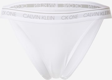 Calvin Klein Underwear Normalny krój Figi w kolorze biały: przód