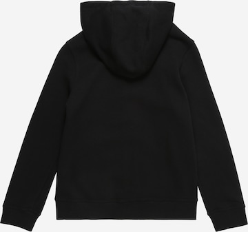 Nike Sportswear Zip-Up Hoodie in Black: back