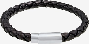 PAULO FANELLO Bracelet 'Twisted' in Black: front