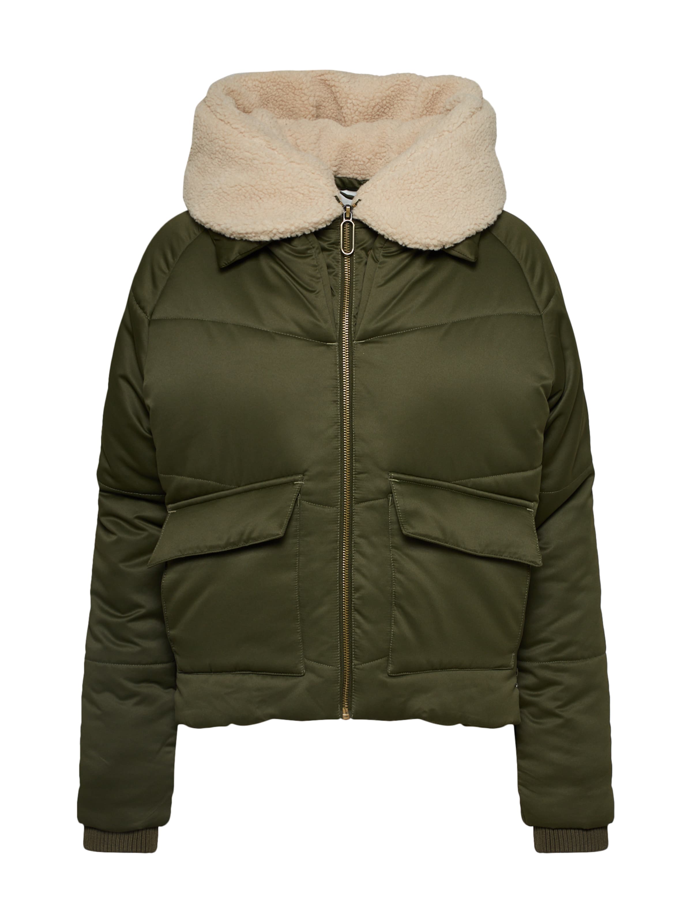 Urban Classics Jacke in Grün: Vorderseite