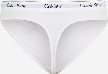 Slip Calvin Klein Underwear en blanc : derrière