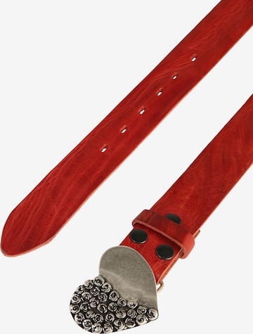 RETTUNGSRING by showroom 019° Belt 'Masterlux' in Red