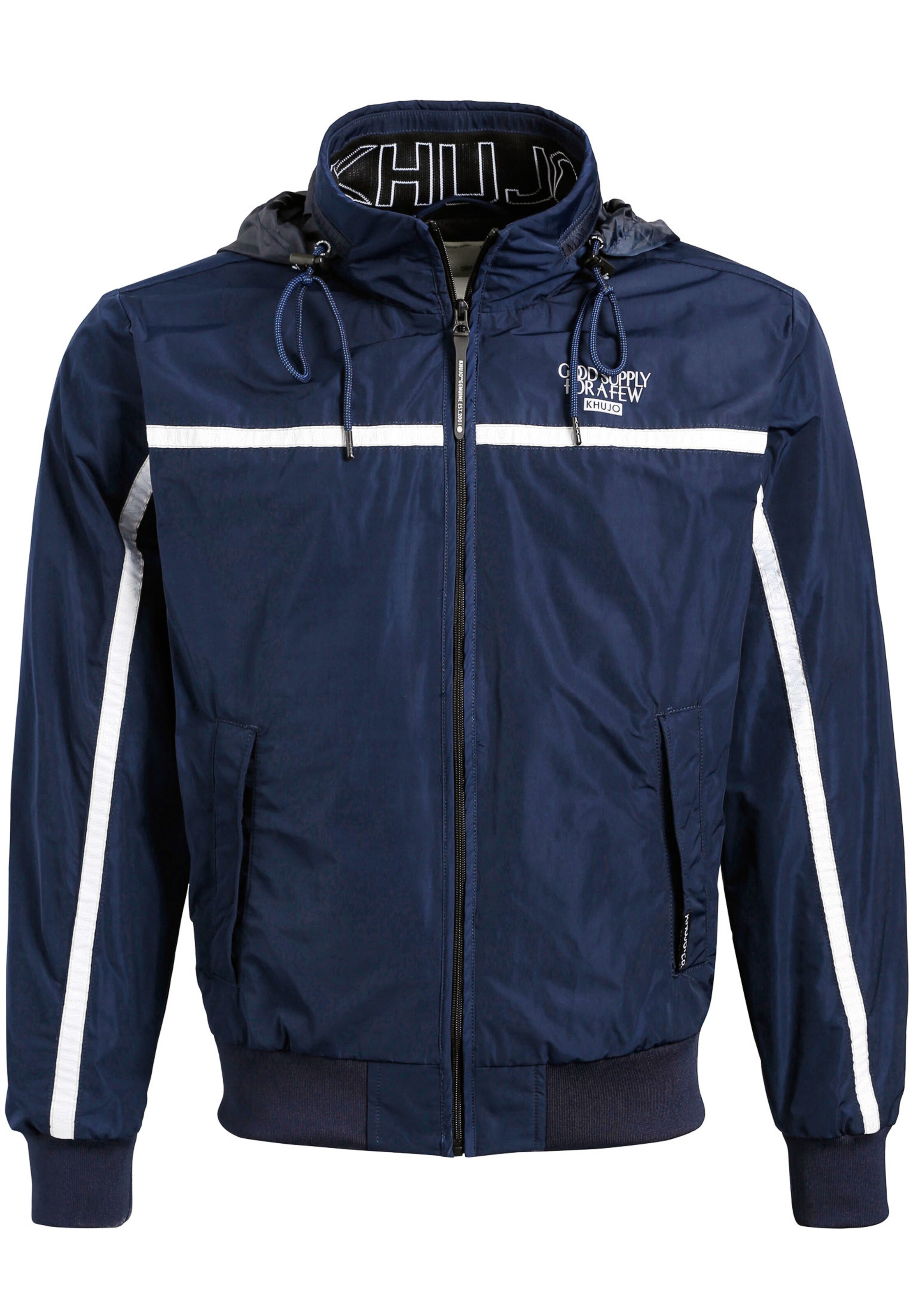 khujo - Tussenjas 'Rindeg' in de kleur Blauw