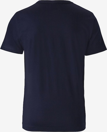 LOGOSHIRT T-Shirt 'Mega Man' in Blau