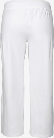 Loosefit Pantalon BEACH TIME en blanc