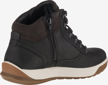 ECCO Lace-Up Boots 'By Way Tred' in Black