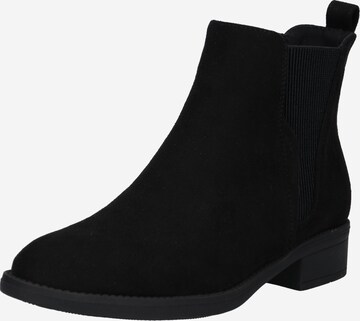 ABOUT YOU Chelsea Boots 'Fine' in Schwarz: predná strana