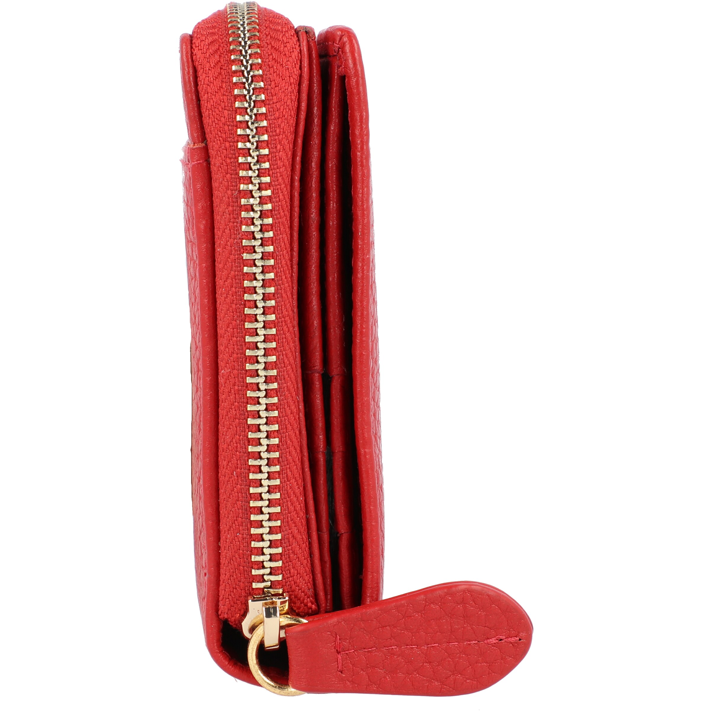 Braun Büffel Wallet in Red