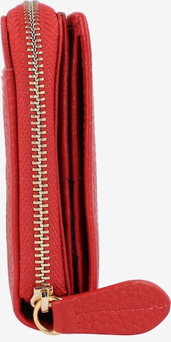 Braun Büffel Wallet in Red