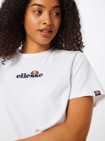 ELLESSE - Camisa 'Fireball' em branco