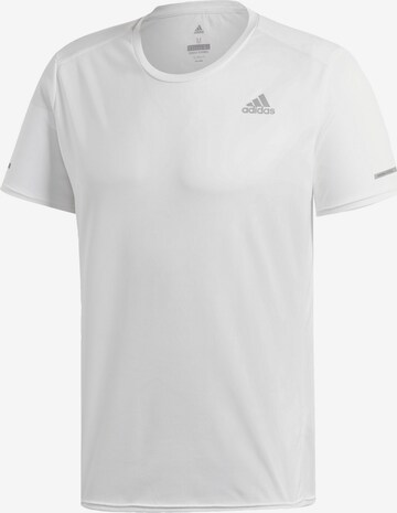 ADIDAS PERFORMANCE Functioneel shirt 'Run' in Wit: voorkant