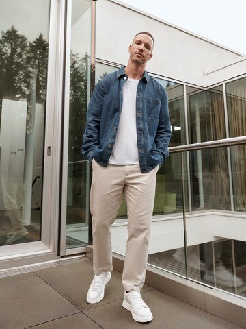 Blue Jeans Jacket Look by DAN FOX APPAREL