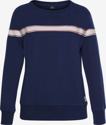 H.I.S Sweatshirt in Blau: predná strana