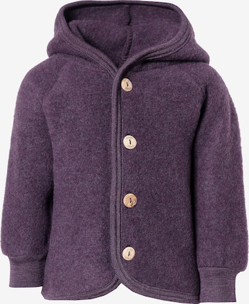 ENGEL Fleece Jacket in Purple: front
