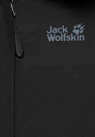 JACK WOLFSKIN Performance Jacket 'Kiruna' in Black