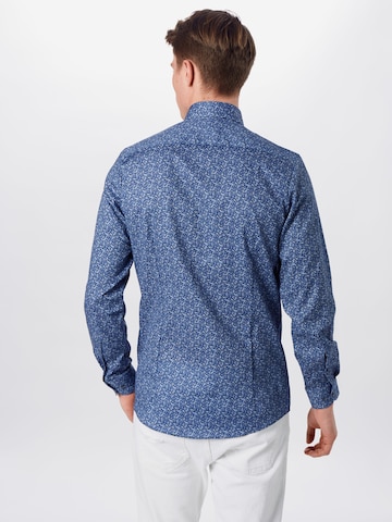 OLYMP Slim Fit Hemd in Blau