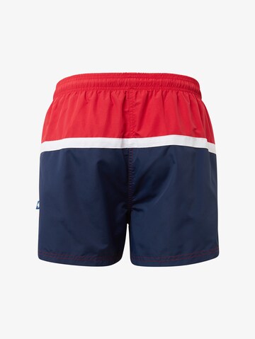 TOM TAILOR Regular Badshorts i blå