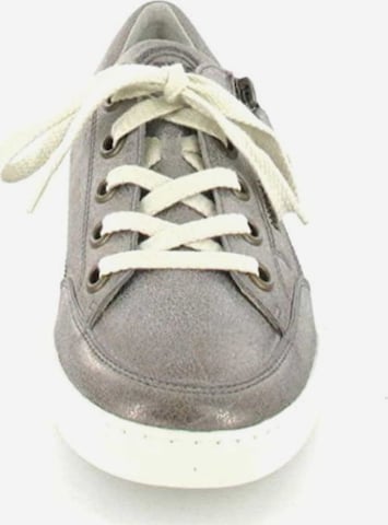 Paul Green Lace-Up Shoes in Silver