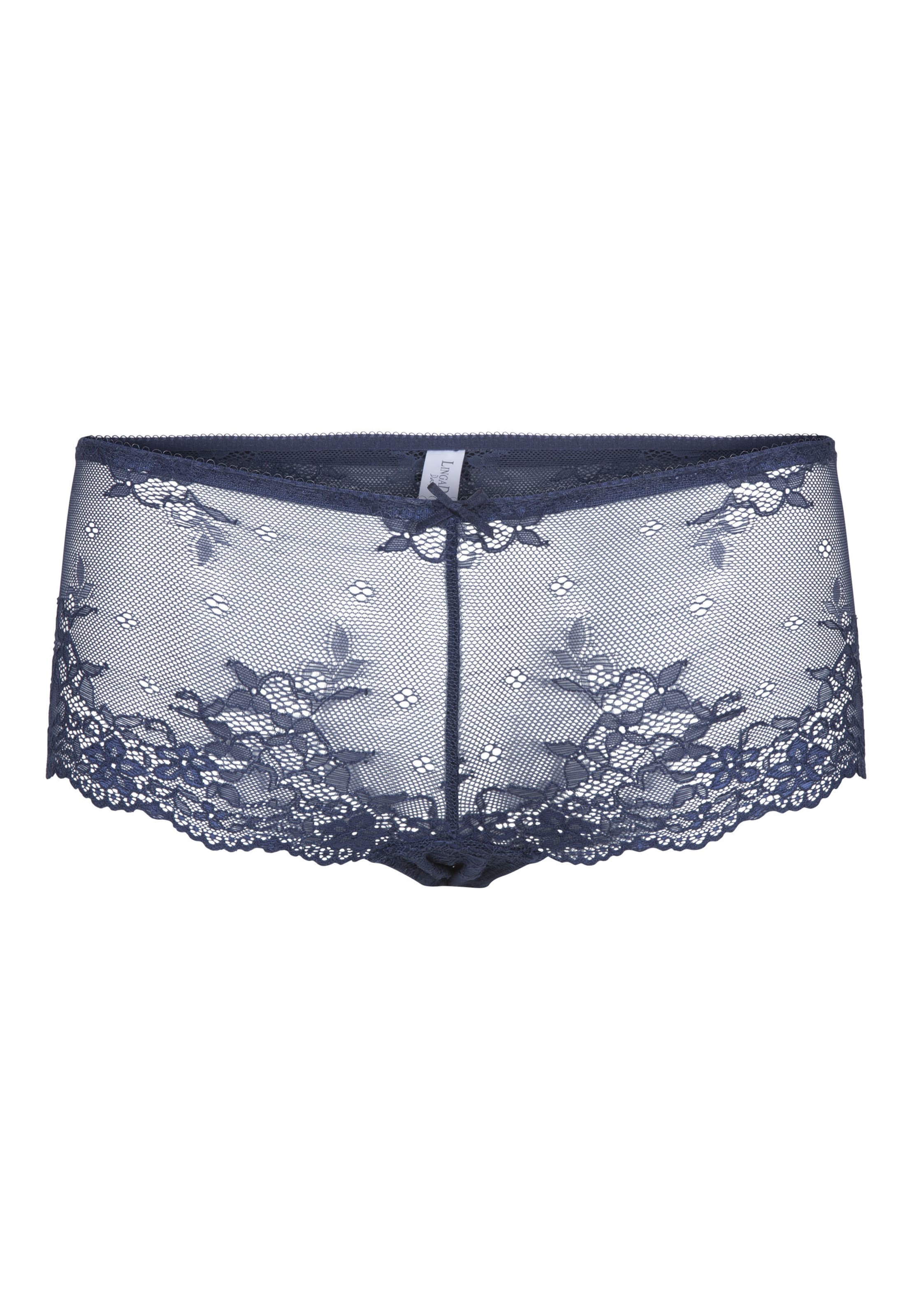 LingaDore - Hipster 'DAILY LACE' em azul: frente