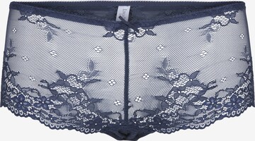 LingaDore Boyshorts 'DAILY LACE' in Blue: front