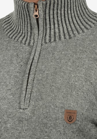 INDICODE JEANS Sweater 'Nathen' in Grey