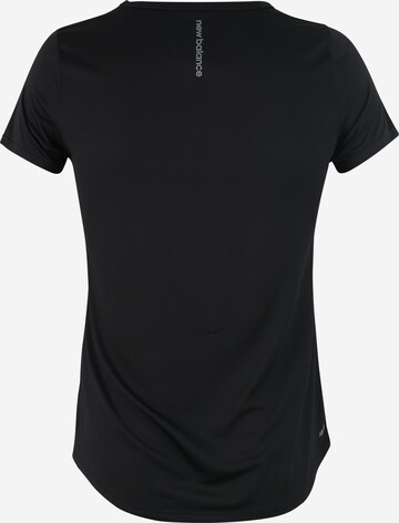 T-shirt fonctionnel 'Accelerate v2' new balance en noir : derrière