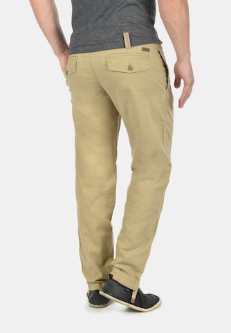 INDICODE JEANS Regular Leinenhose 'Ives' in Beige