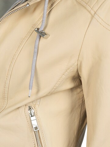 Maze Lederjacke 'Mico' in Beige