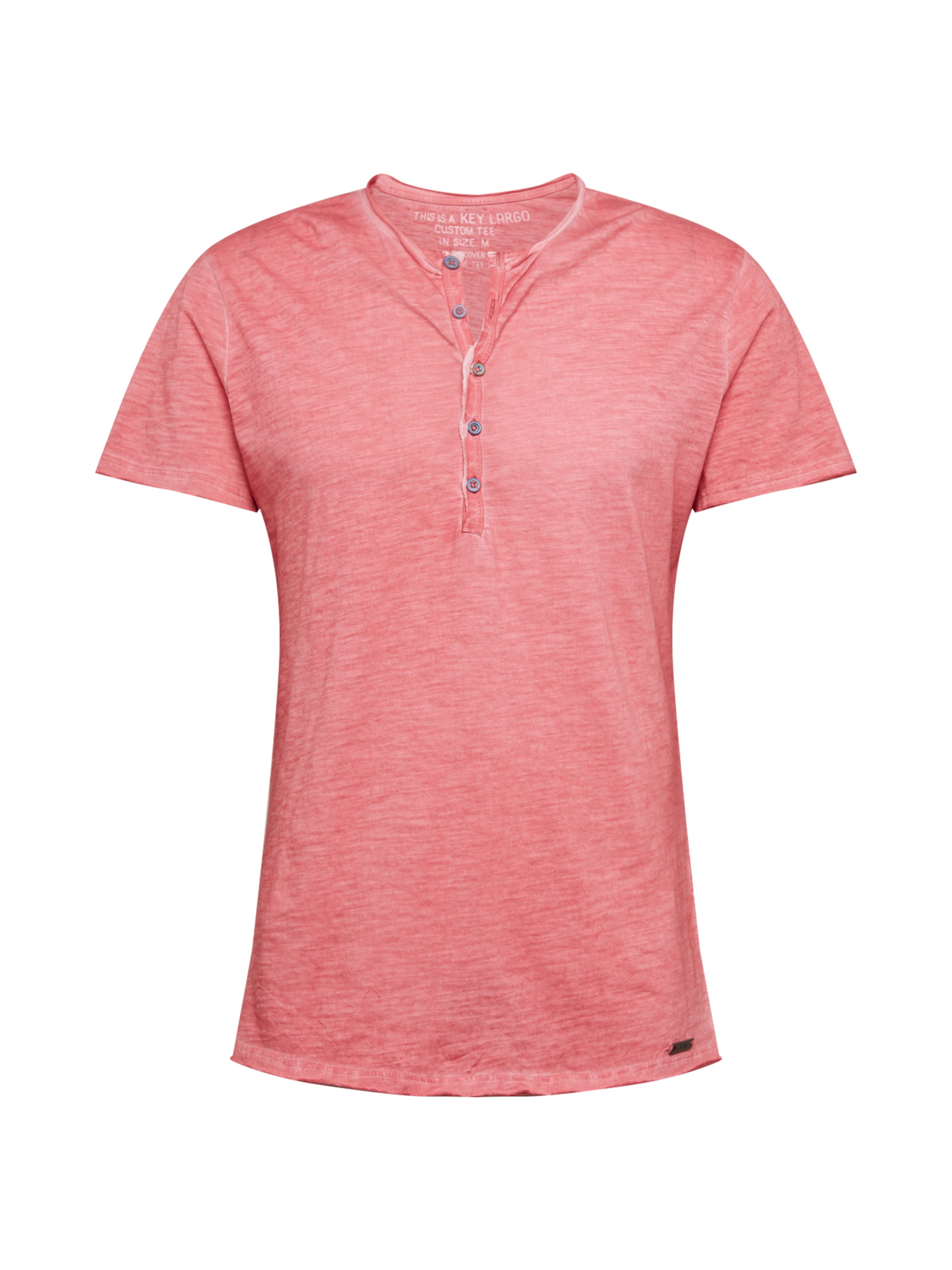 Maglietta 'LEMONADE' di Key Largo in rosso: frontale